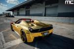 Ferrari 458 Spider by MC Customs on Vellano Wheels 2014 года